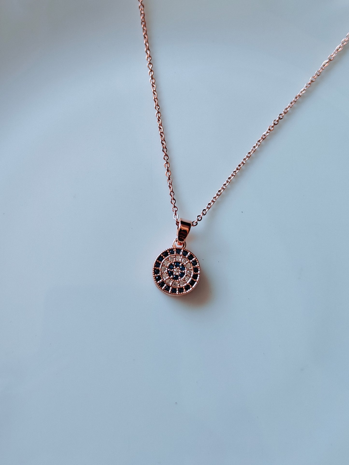 ROSEGOLD EVIL EYE N E1'