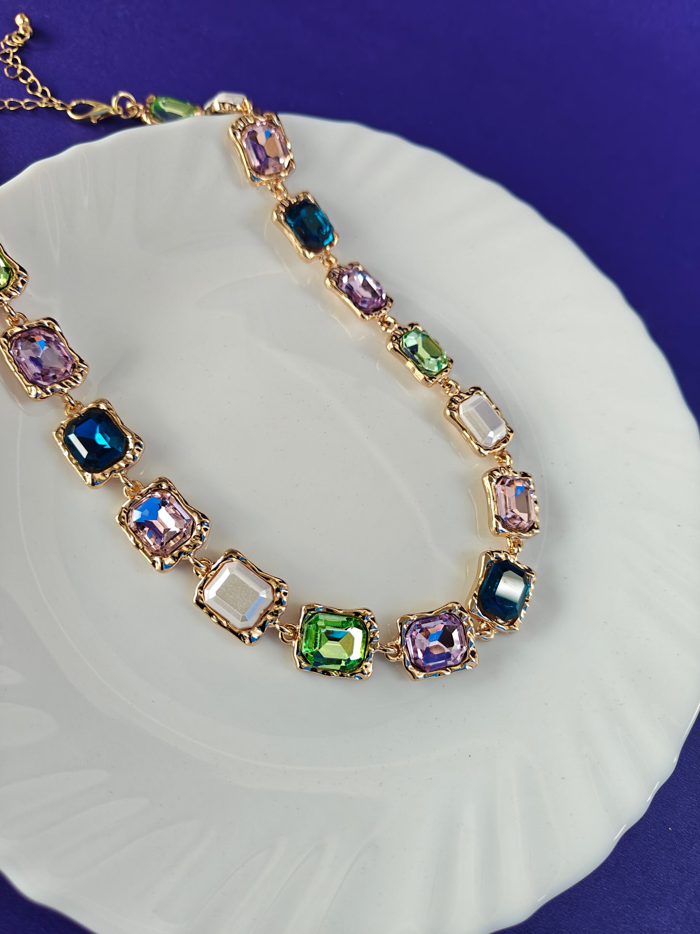 Multi Stone Necklace