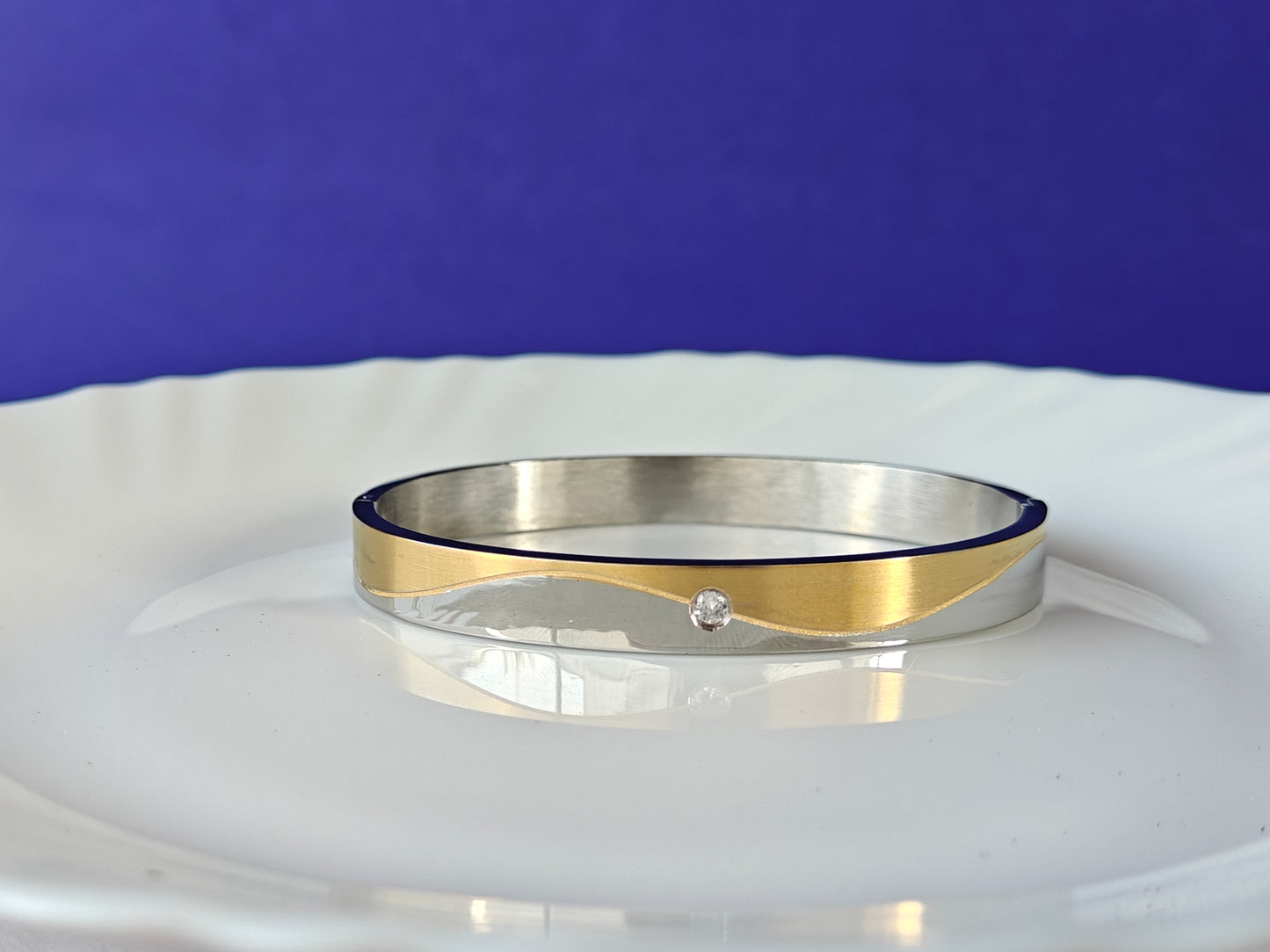 UNISEX KADA SILVER & GOLD BRACELE