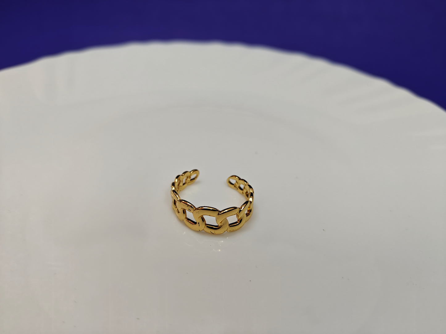 GOLD  ADJUSTABLE RING xx