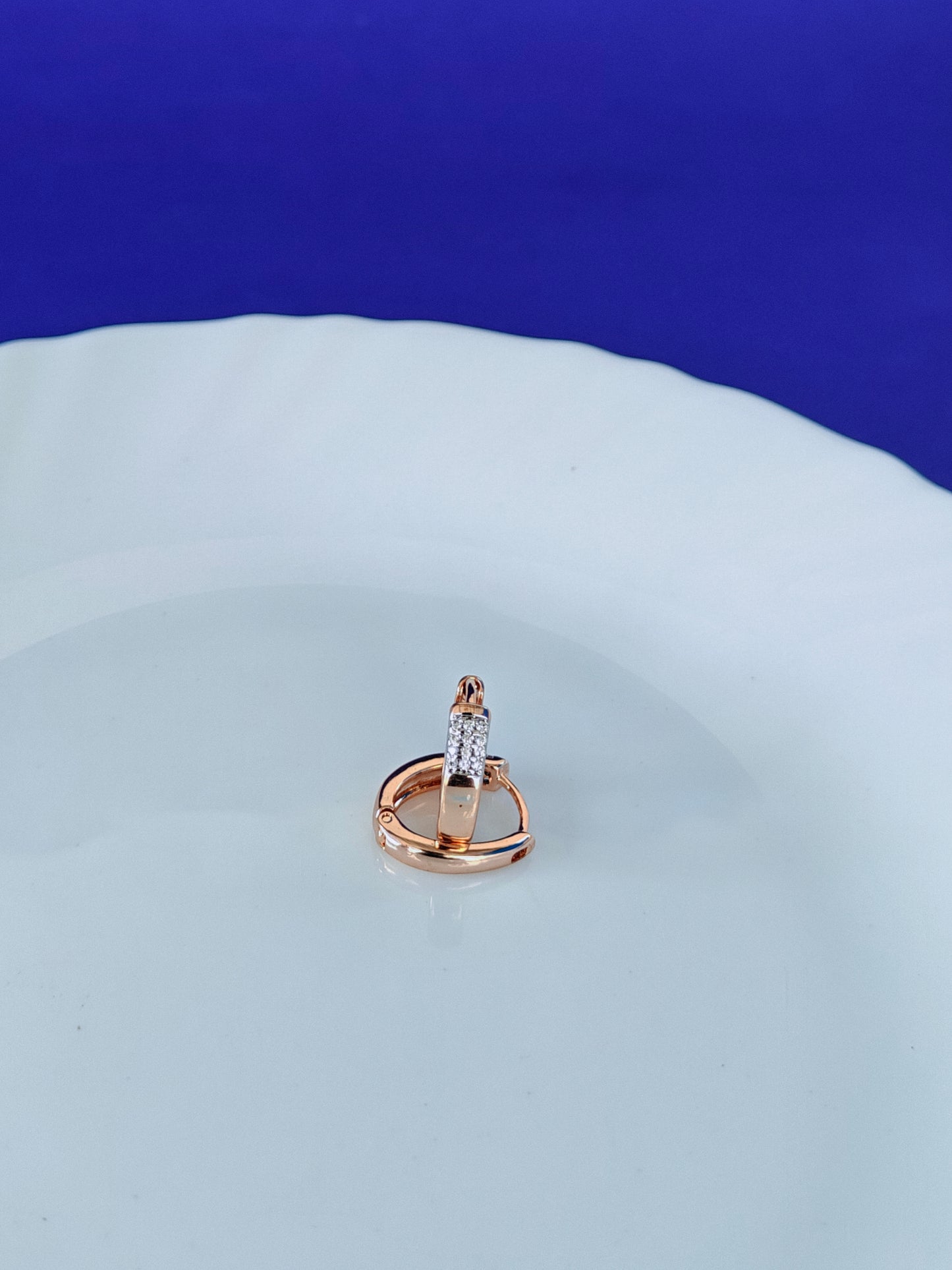 ROSEGOLD EARRING T BX.