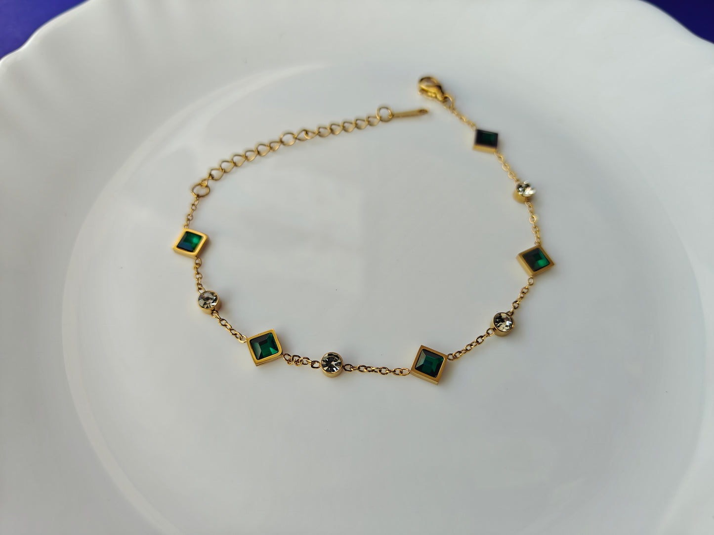 ADULT CHAIN BRACELET FB RB