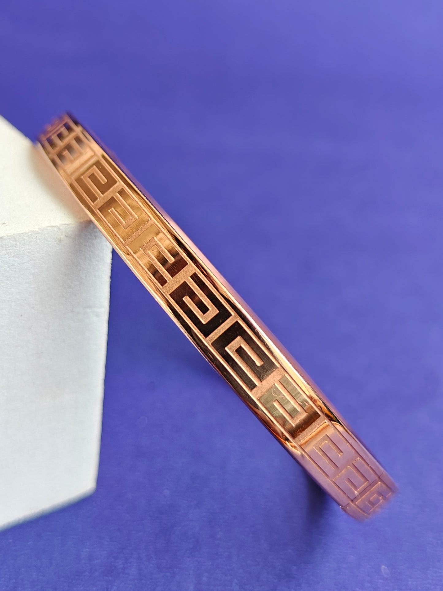 ADULT   ROSE GOLD BROD  BRACELET