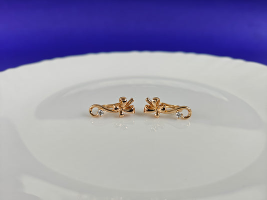 ROSEGOLD EARRING RL R2 X