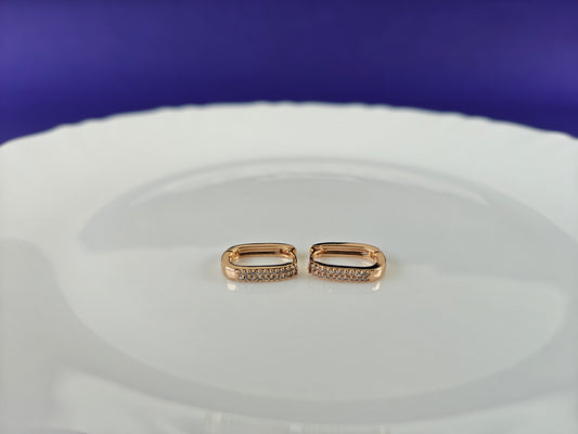 ROSEGOLD EARRING 7U BT2 X