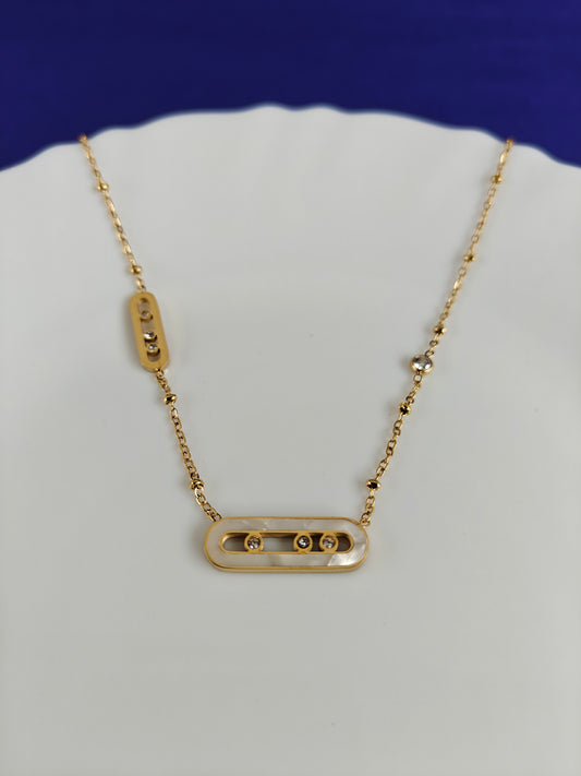 CHARM GOLD CHAIN L5 7M X