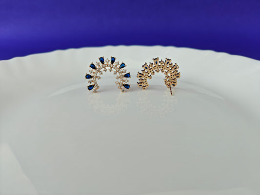 ROSEGOLD EARRING 4H BT X