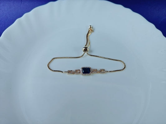 ADJUSTABLE  Gold  CHAIN BRACELET J    A2