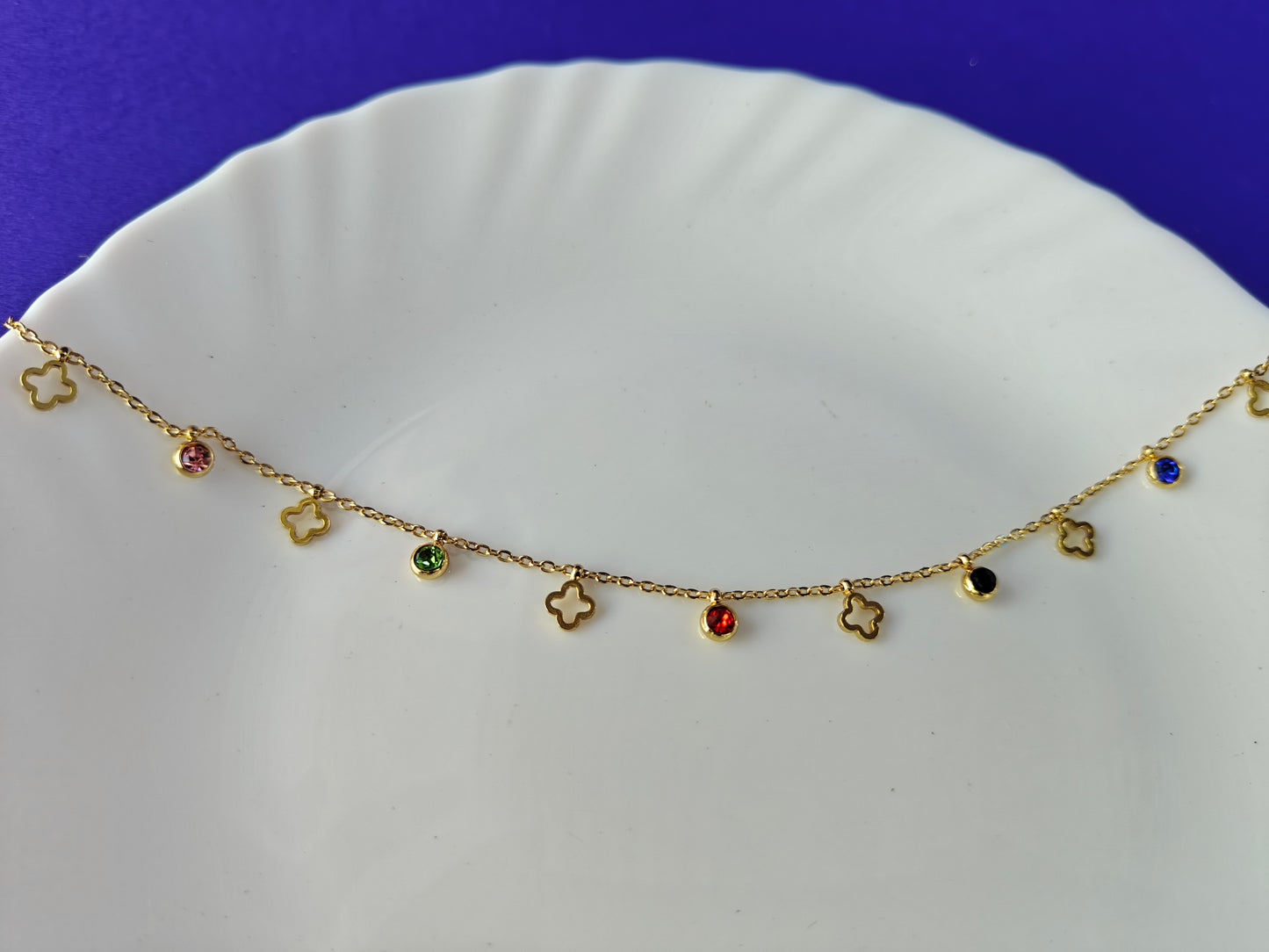 CHARM GOLD CHAIN  AI 007.