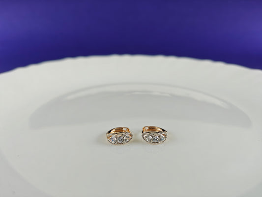 ROSEGOLD EARRING 6D BT2 X