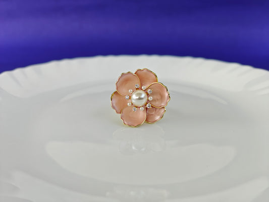 GOLD  ADJUSTABLE RING X