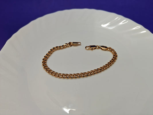 MENS ROSEGOLD CHAIN BRACELET xx