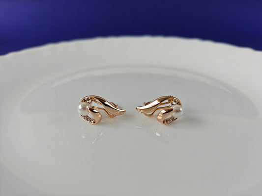 ROSEGOLD EARRING 7A BT2 X