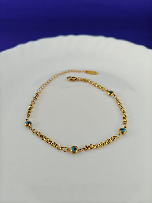 ADULT CHAIN BRACELET 3K B RC X