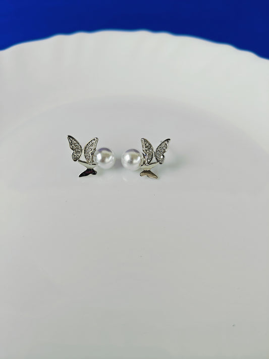 SILVER EARRING J Z1 X