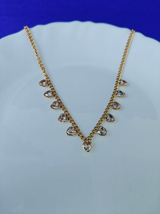 CHARM GOLD CHAIN D5 7M X