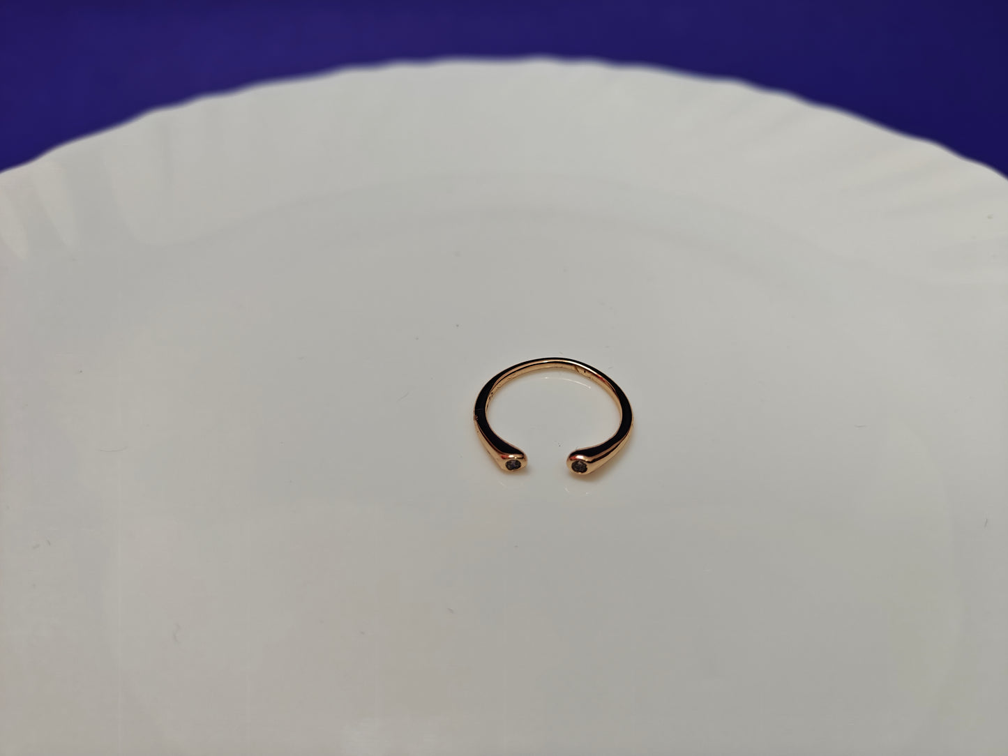 ROSE GOLD  ADJUSTABLE RING xx