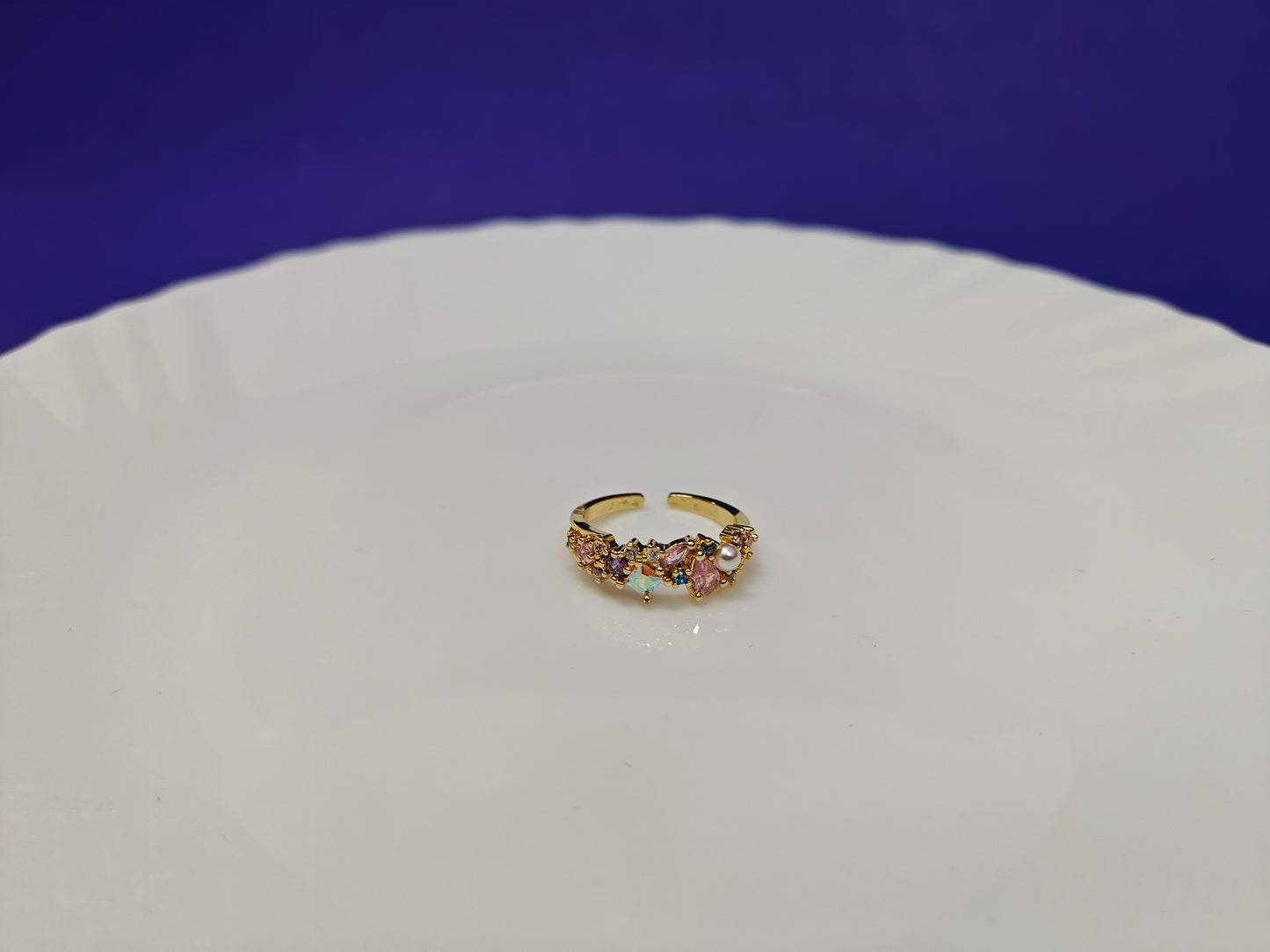 GOLD  ADJUSTABLE RING xx