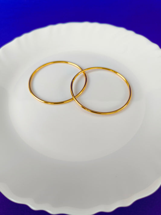 GOLD BANGLES