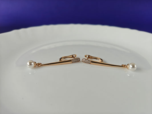 ROSEGOLD EARRING 7L BT2 X