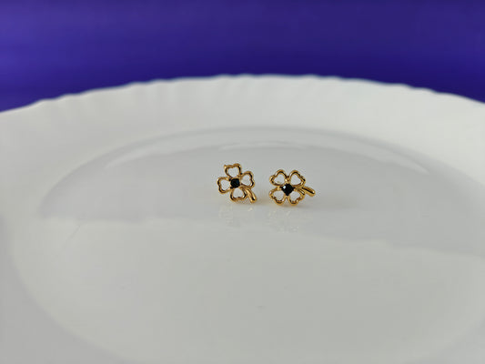 GOLD EARRING  8V T7 X