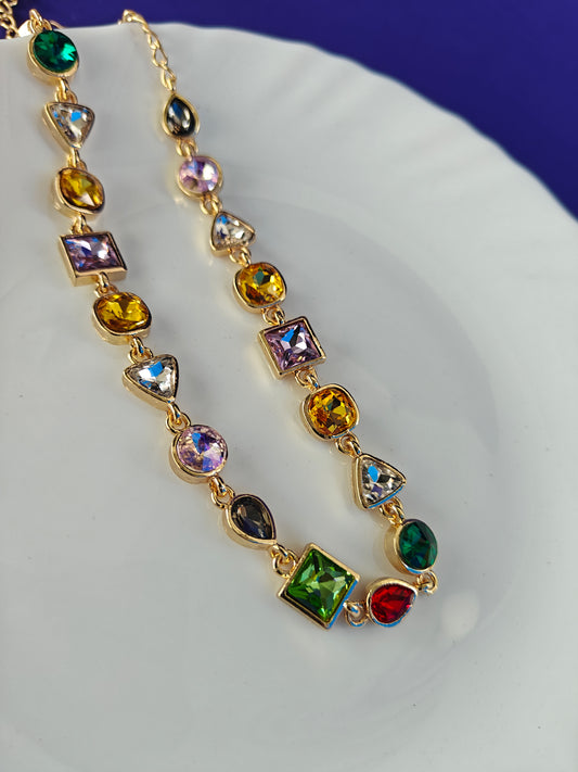 Multi Stone Necklace