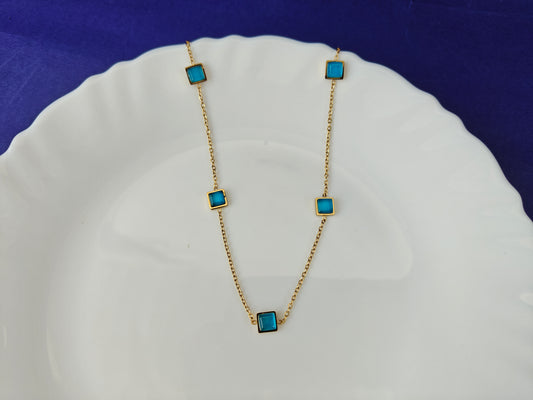 CHARM GOLD CHAIN  A  M10