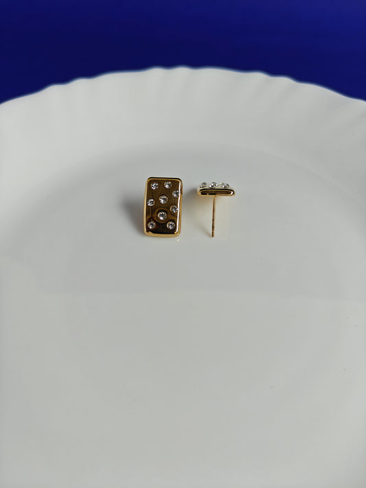 GOLD EARRING  7Y T7 X