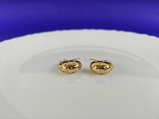 GOLD EARRING X G T1 X