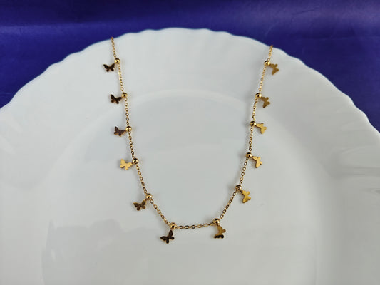 CHARM GOLD CHAIN  S  M10