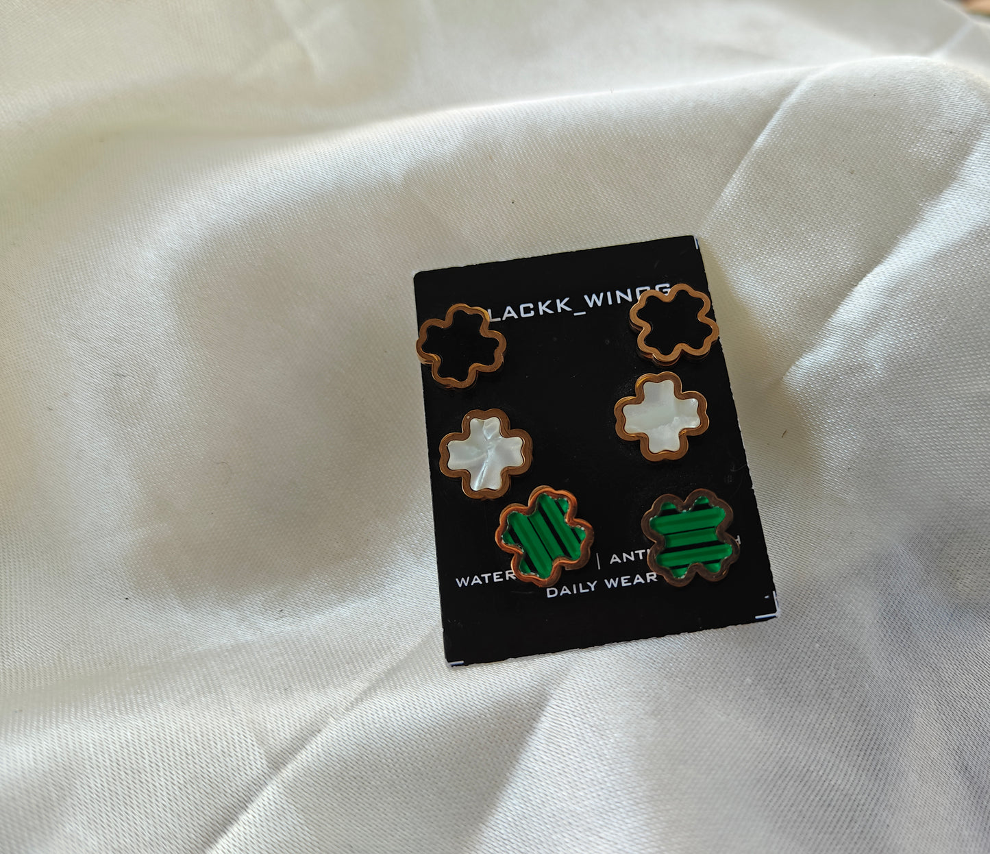 ROSE GOLD COMBO EARRING 2A Y