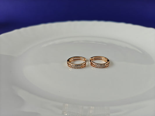ROSEGOLD EARRING 7C BT2 X