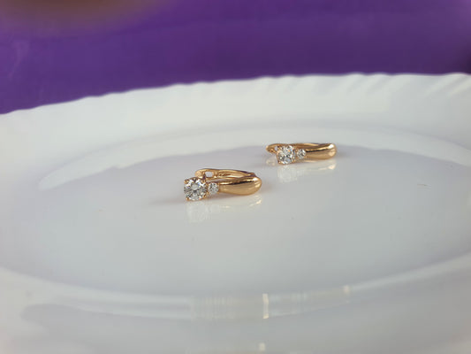 ROSEGOLD EARRING RC R2 X