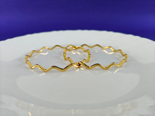 GOLD BANGLES