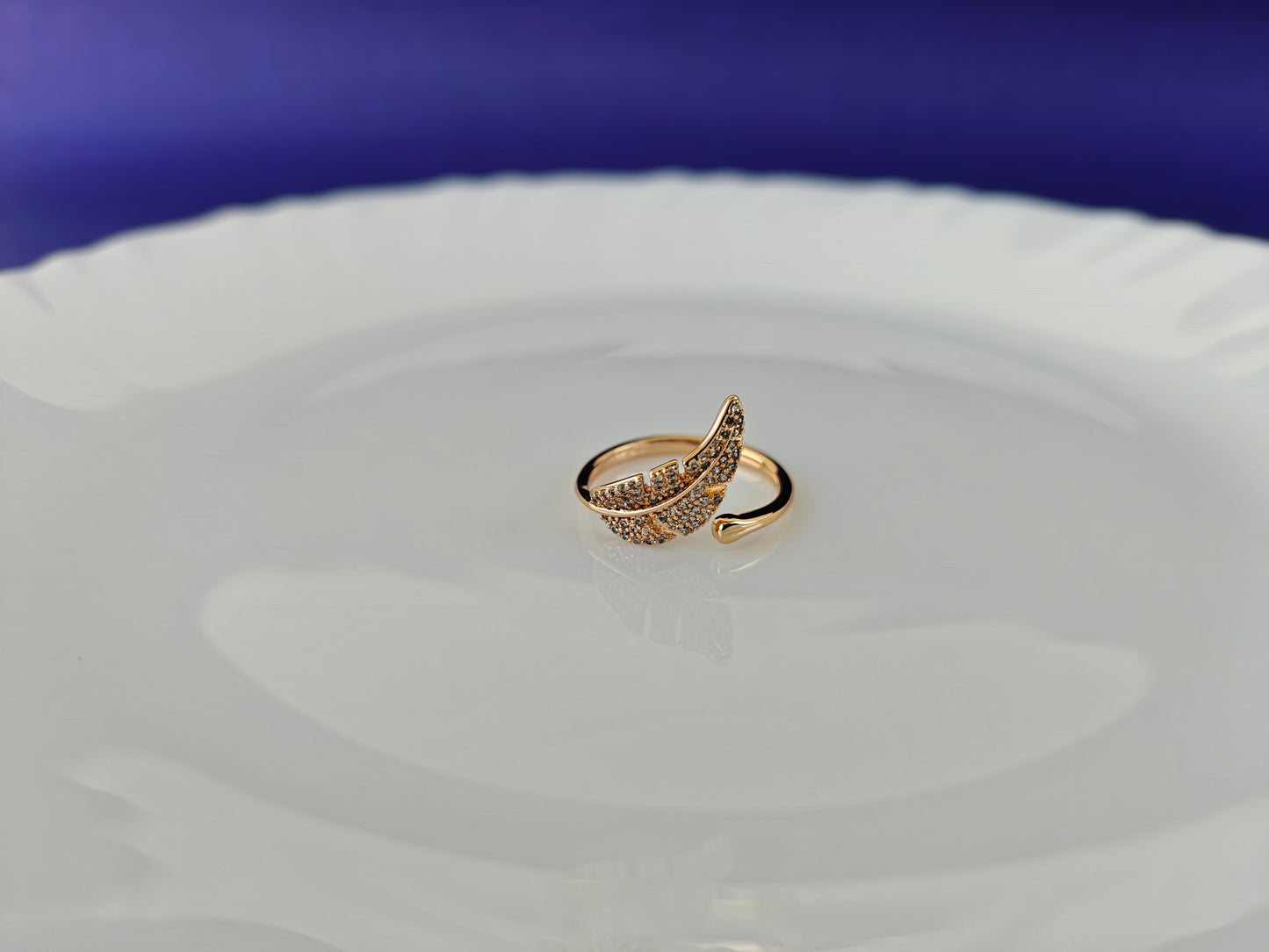 ADJUSTABLE ROSEGOLD RING X