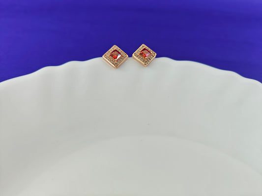 ROSEGOLD EARRING 8Q BT2 X