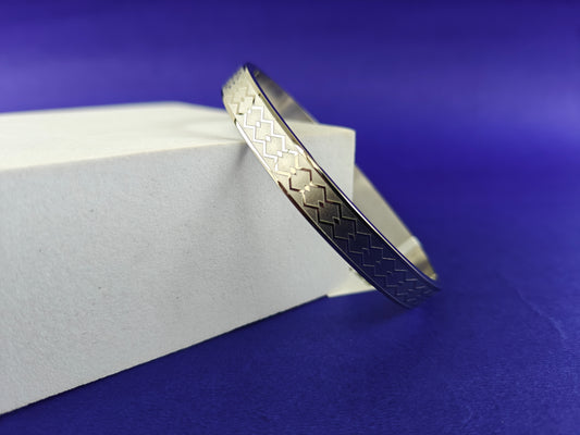 UNISEX KADA SILVER BRACELET X