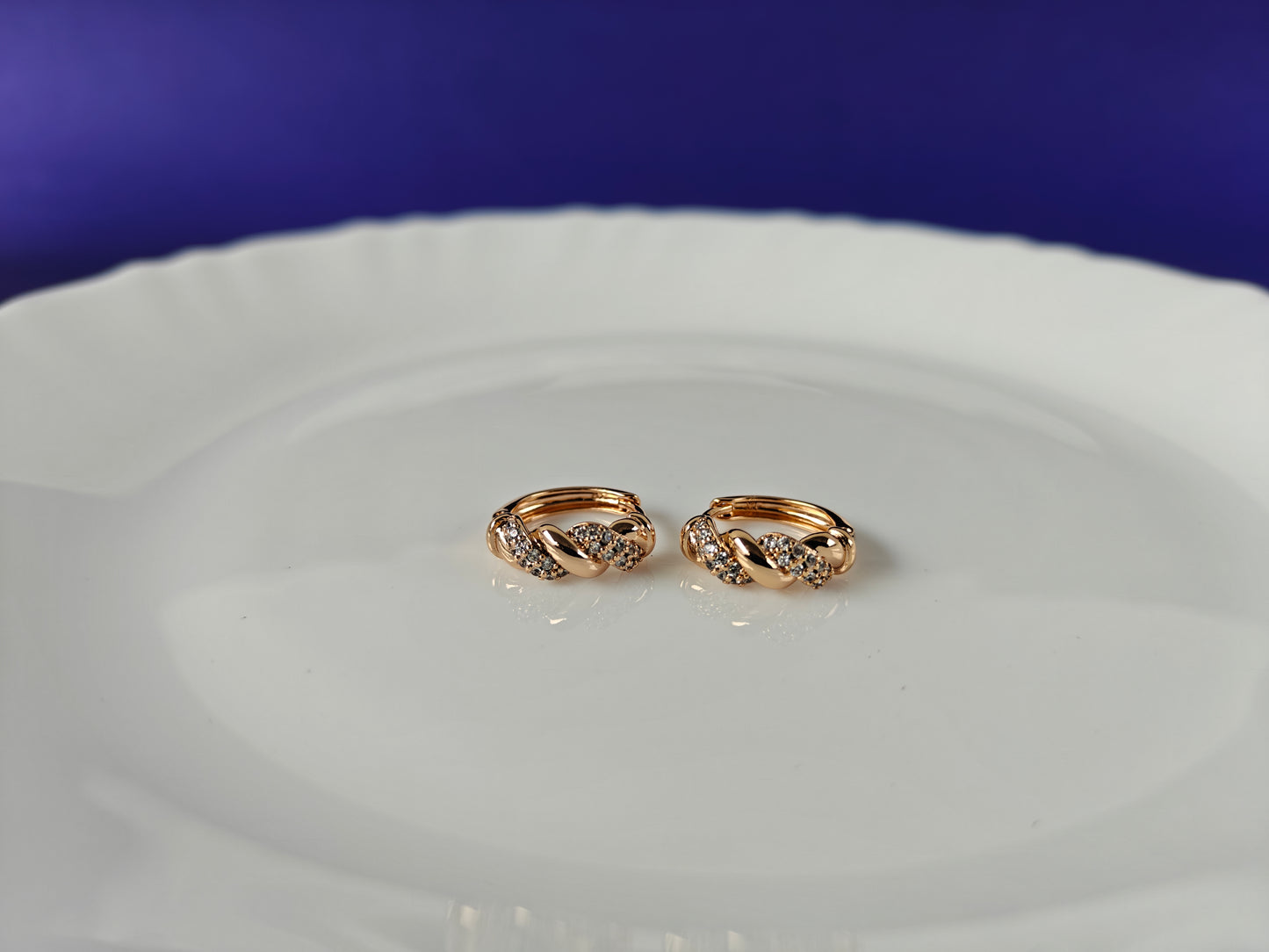 ROSEGOLD EARRING 7M BT2 X