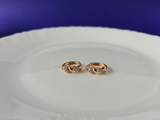 ROSEGOLD EARRING 7M BT2 X