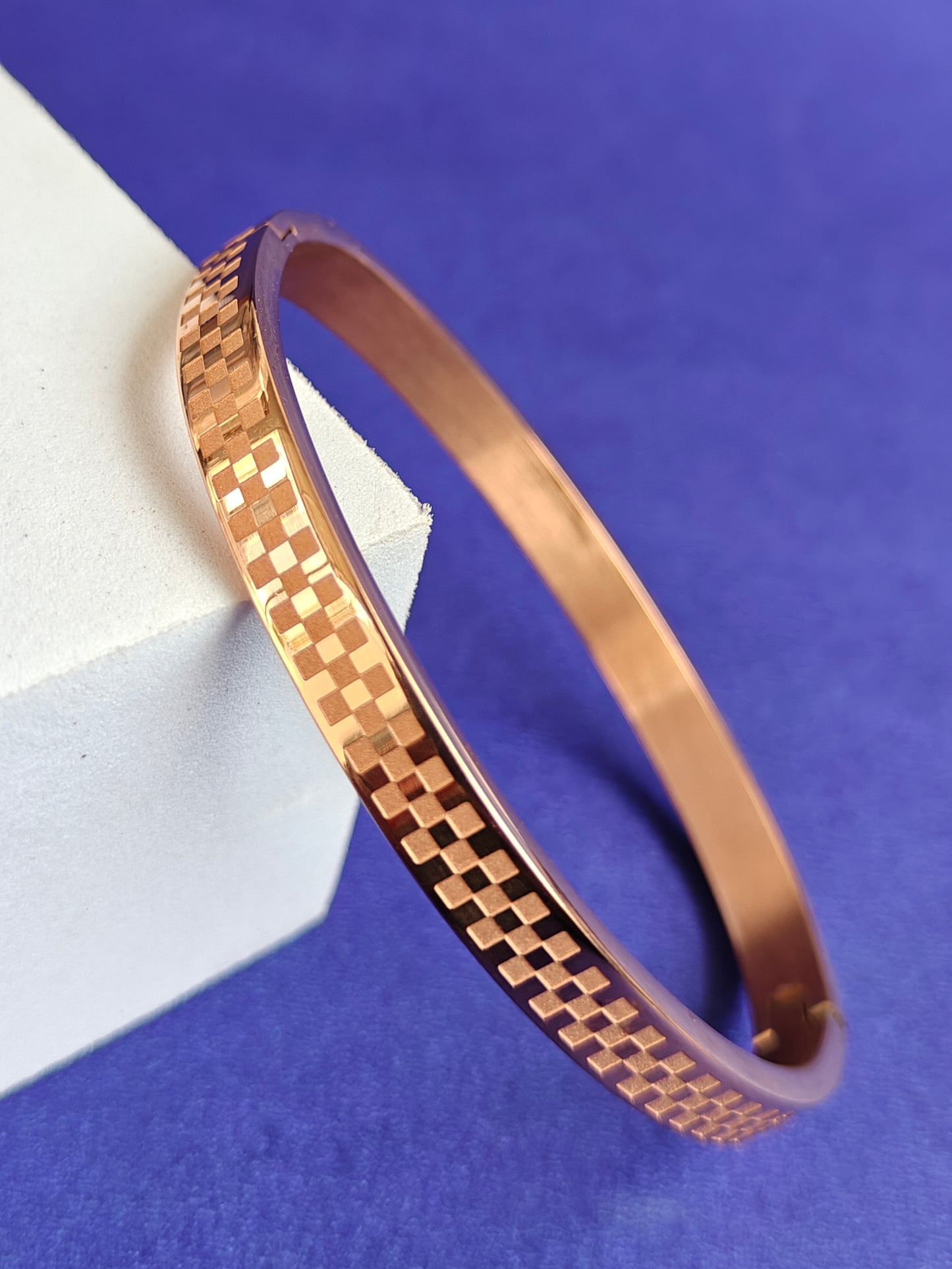 ADULT   ROSE GOLD BROD  BRACELET