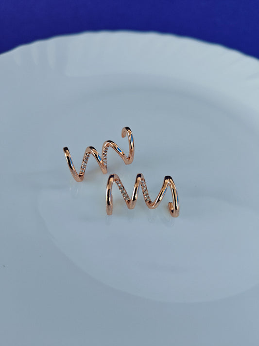 ROSEGOLD EARRING 9S BT2.