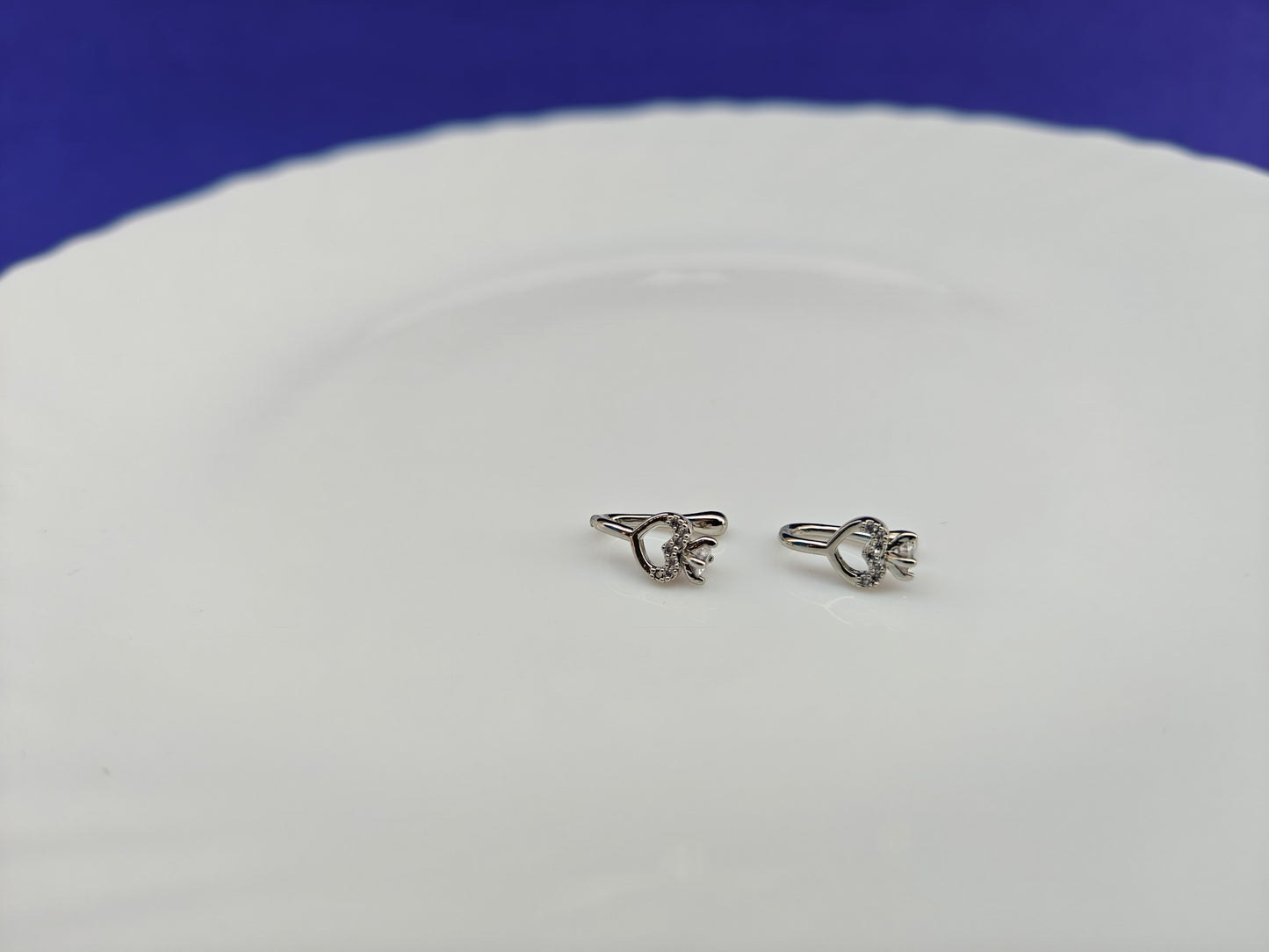 18 K PLATED MULTI USE SILVER NOSEPIN/EARCUFF SINGLE