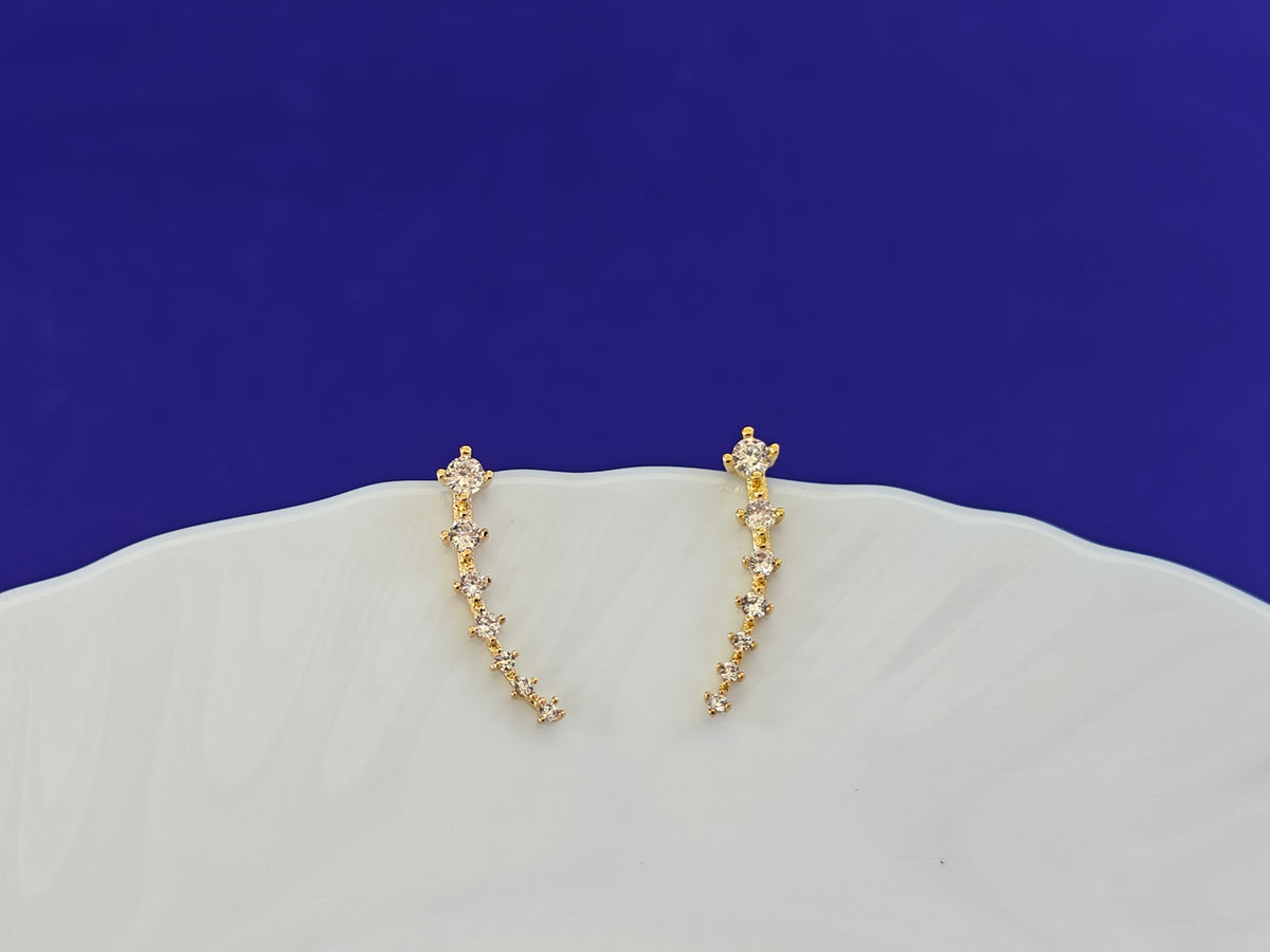 GOLD EAR CUFF LONG
