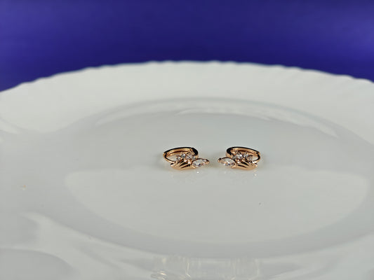 ROSEGOLD EARRING 6A BT2 X