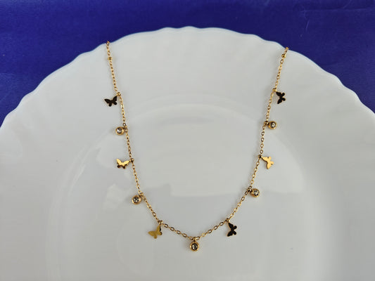 CHARM GOLD CHAIN  I  M10