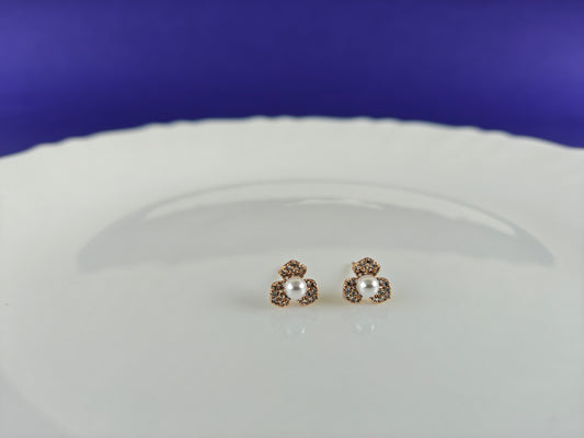 ROSEGOLD EARRING 6J BT2 X