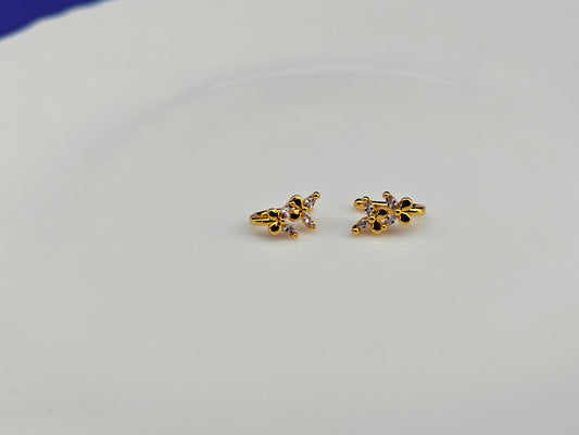 18 K PLATED MULTI USE GOLD NOSEPIN/EARCUFF SINGLE