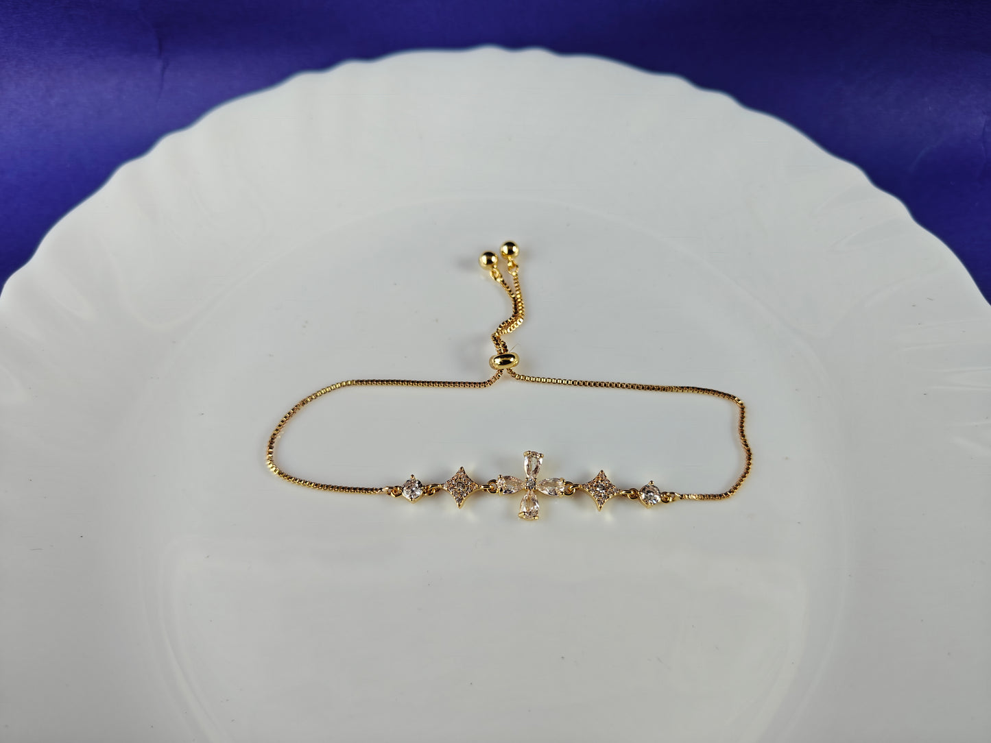 ADJUSTABLE  Gold  CHAIN BRACELET F    A2 xx