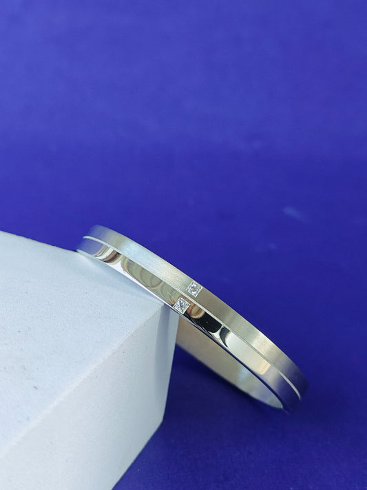 UNISEX KADA  SILVER BRACELET