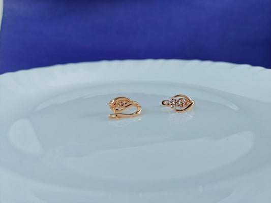 ROSEGOLD EARRING 4A  BT3